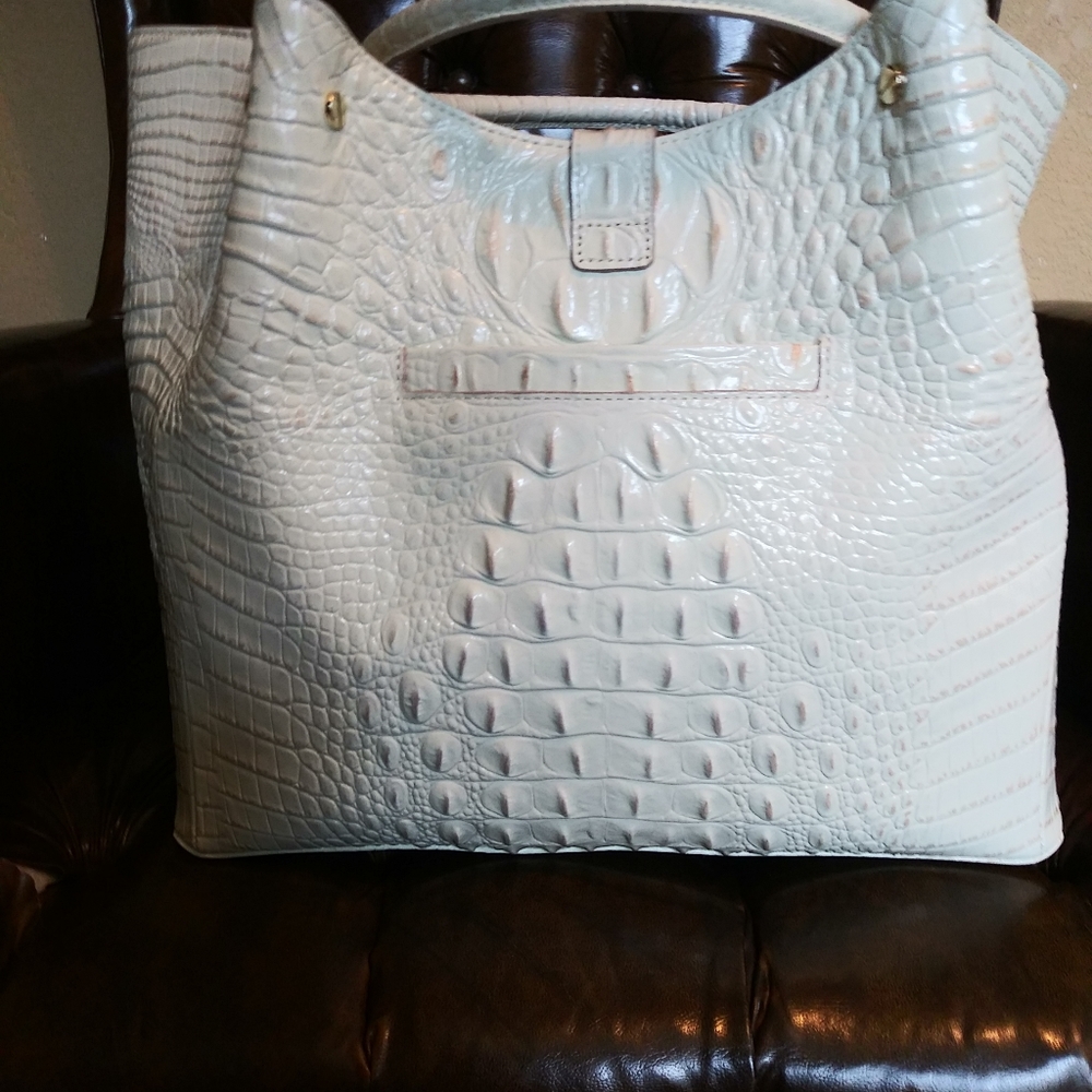Brahmin Crystal Melbourne Medium Mallory Tote